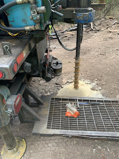 Drilling Equipment in Operation